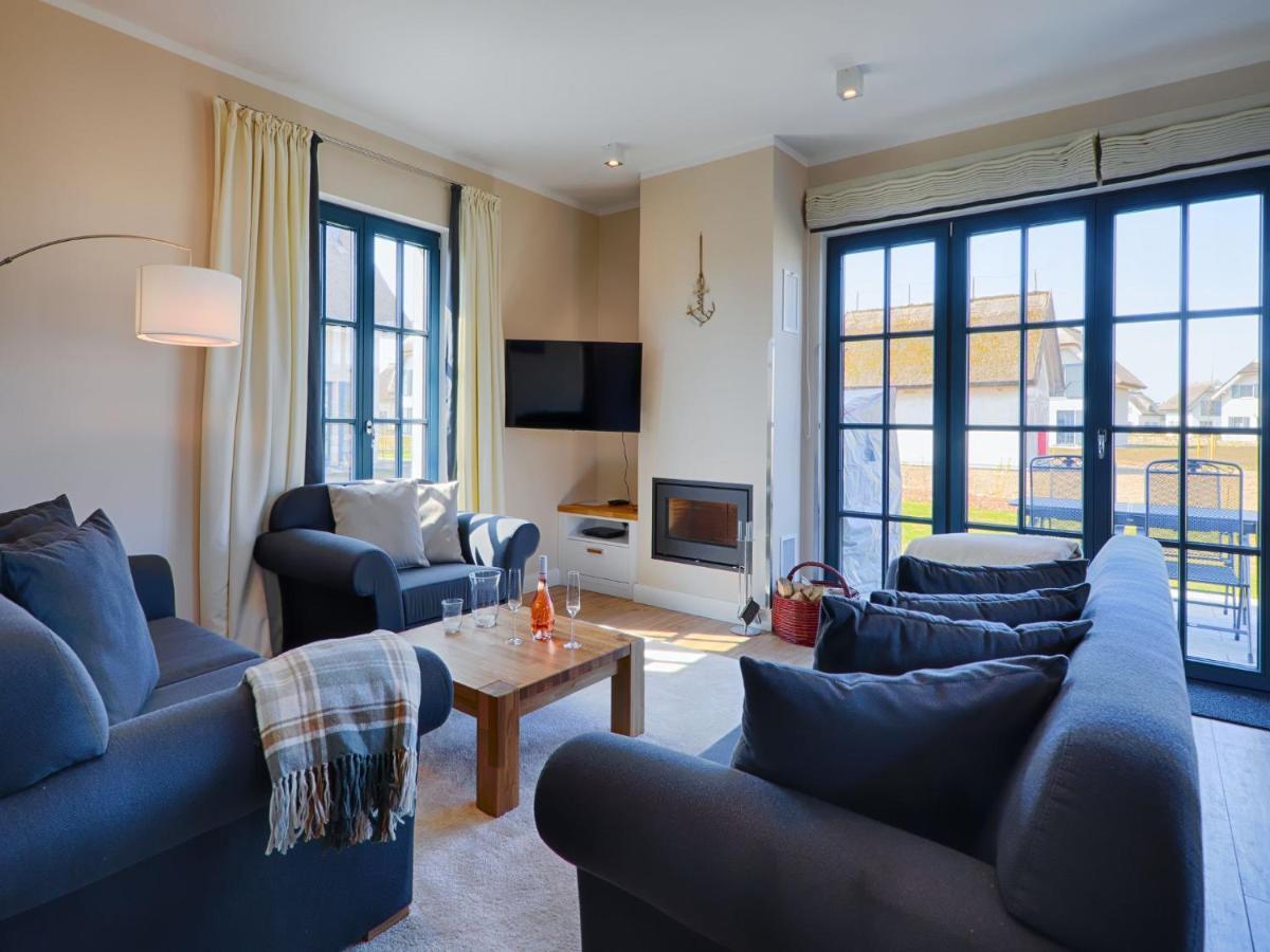 Reetland Am Meer - Luxus Reetdachvilla Mit 3 Schlafzimmern, Sauna Und Kamin F18 Dranske Esterno foto