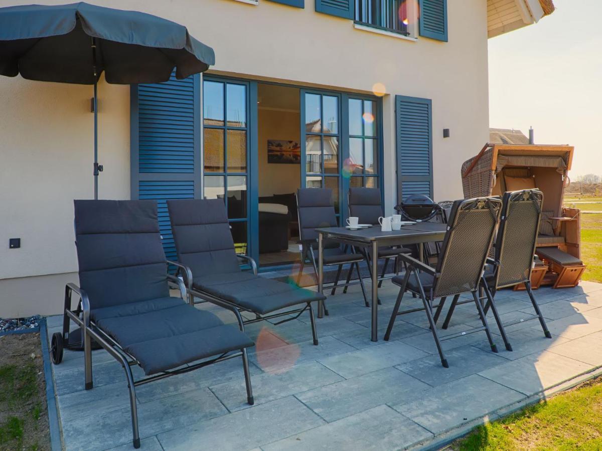 Reetland Am Meer - Luxus Reetdachvilla Mit 3 Schlafzimmern, Sauna Und Kamin F18 Dranske Esterno foto